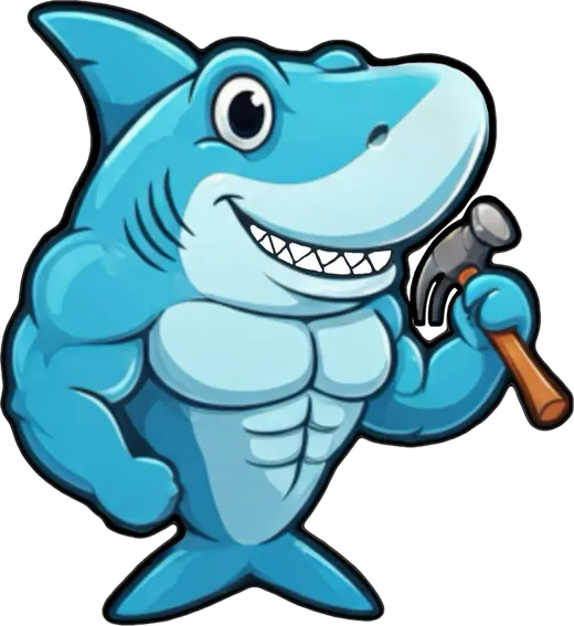 Shark Construction LLC mascot